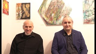 Premieră la Galeria KronArt vernisajul expoziţiei „Legături infinite” [upl. by Anived]