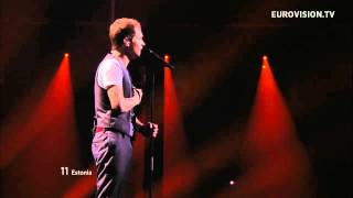 Ott Lepland  Kuula  Estonia  Live  Grand Final  2012 Eurovision Song Contest [upl. by Mall]