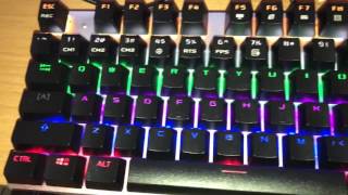 HCMan Mechanical Gaming Keyboard Review [upl. by Neyugn]