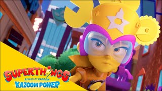 SUPERTHINGS⚡Conoce a ¡MULTY la heroína preparada para todo💥 Todos los episodios en CLAN TV [upl. by Ashling626]