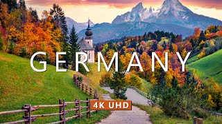 4K Drone Footage  Birds Eye View of Germany Europe  Relaxation Film with Calming Music [upl. by Errot683]