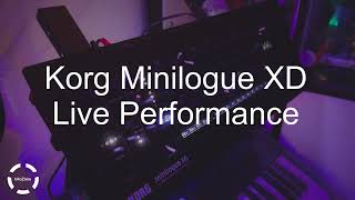 Korg Minilogue XD Live Performance 18 part2 [upl. by Russom]