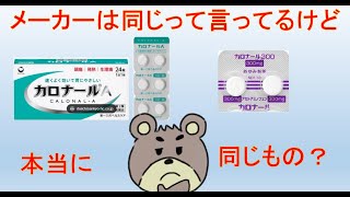 【薬剤科】新発売のカロナールAって医療用と同じなのか薬剤師が試してみた [upl. by Cerell977]