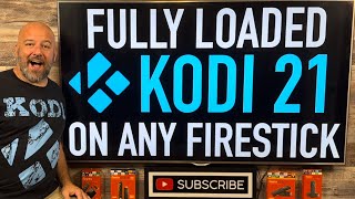 FULLY LOADED KODI 21 on any Amazon Firestick with the XENON Build [upl. by Nwahsek]