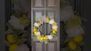 STUNNING DIY Summer Wreath in Minutes [upl. by Anileuqcaj]