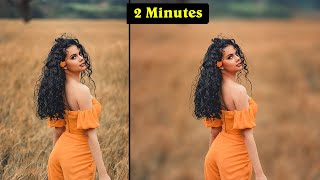 How To Blur Photo Background in Photoshop 2020  How To Blur Photo Background  Photoshop Tutorial [upl. by Melc]