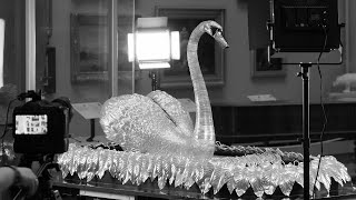 Bowes Swan Automaton 2021 Study week  Silver Swan at The Bowes Museum [upl. by Keily903]