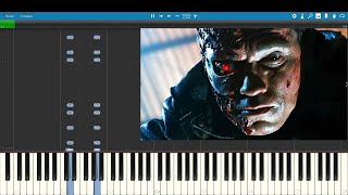 Terminator 2  Main Theme  Piano [upl. by Reehsab27]