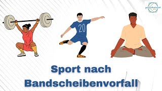 Sport nach Bandscheibenvorfall LWS [upl. by Anatak]