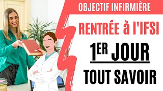 Rentrée IFSI 2024  1er Jour à quoi sattendre  😱 [upl. by Tavie]