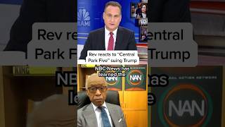 Rev Al reacts to Central Park Five suing Trump [upl. by Bebe]