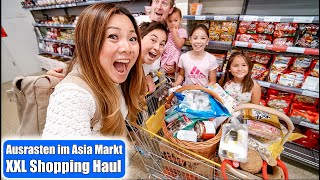 Komm mit Shoppen im XXL Asia Markt 😍 Einkaufen mit 4 Kindern in Hamburg Shopping Haul  Mamiseelen [upl. by Ybbil874]