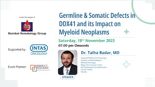 Germline and Somatic Defects in DDX41 and its Impact on Myeloid Neoplasms [upl. by Rufina]