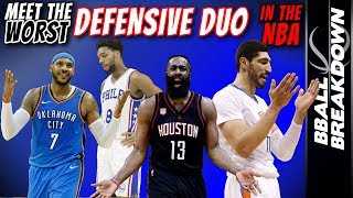 Meet The Worst Defensive Duo In The NBA [upl. by Shellie968]