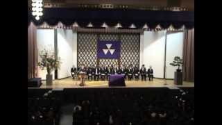 2013年度 同志社女子大学 入学式 20130402 [upl. by Ennovyhs37]