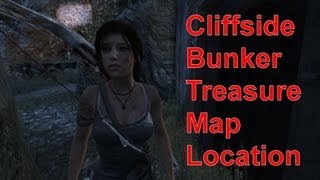 Cliffside Bunker Treasure Map Location Tomb Raider Maximum Graphical Settings PC 1080p Full HD [upl. by Assenav]