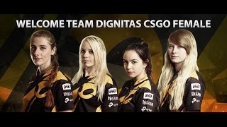 Welcome Team Dignitas CSGO Female [upl. by Halsy]