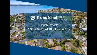 7 Darville Court Blackmans Bay [upl. by Katleen]