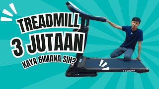 Review treadmill murah ireborn i verona tes kualitas dan fitur Seperti ini Treadmill 3 jutaan [upl. by Ardnassak661]