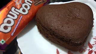 Bourbon Biscuit Cake Recipe in Microwave Oven  Eggless Yummy Bourbon Biscuit Cake in Microwave Oven [upl. by Felice]