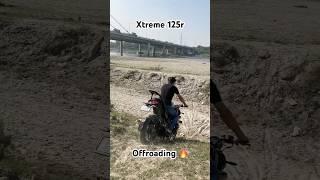 Xtreme 125r Offroading🔥 xtreme125r viral shortsviral motovlog [upl. by Aneer955]