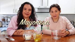 Mayonesa Vegana  Lista en 5 minutos [upl. by Scriven653]