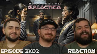 Battlestar Galactica 3x02 Precipice Reaction [upl. by Iras]