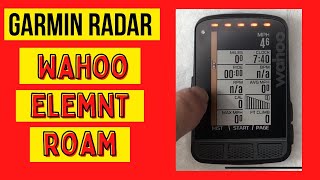 Wahoo Elemnt Roam How to Pair amp Configure Garmin Radar RVR315 amp RLTL515 wahoo garmin [upl. by Arbuckle]