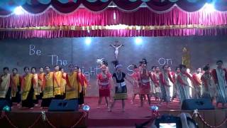 Fusion Dance of Khasi Garo and Jaintia Tribes [upl. by Montagna]