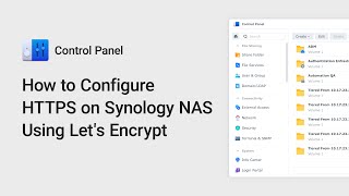 How to Configure HTTPS on Synology NAS Using Lets Encrypt  Synology [upl. by Ahtibat246]