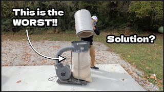 Solving the WORST Dust Collection Problem  Oneida Dust Deputy Overview Installation and Test [upl. by Slater866]