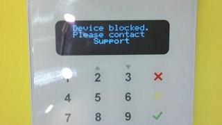 SumUp Card Reader Blocked Error Message This is why sumup cardpayments [upl. by Heidi]