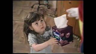 Kleenex Lotion Tissues Clown Commercial 2003 [upl. by Binnie222]