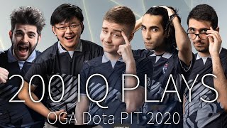 200 IQ and SMART OUTPLAYS on OGA Dota PIT 2020 [upl. by Jasisa]