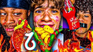 EXTREME Spicy Food TikTok Compilation 21 🥵🌶 [upl. by Braden]