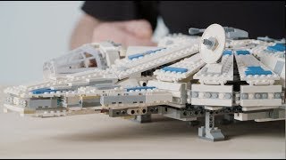 Kessel Run Millennium Falcon  LEGO Star Wars  75212 Designer Video [upl. by Sheri]