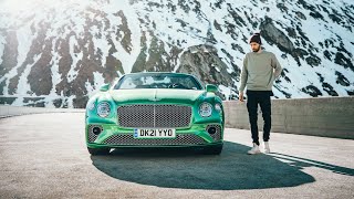 New Bentley Continental GT Convertible  Dream Alps Road Trip [upl. by Irolam]