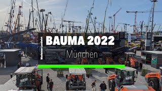 Bauma 2022  Bergbau amp Baumaschinenmesse der Superlative in München  Rundgang [upl. by Doersten185]