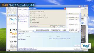 How to enable addons in Internet Explorer® 8 on Windows® XP [upl. by Dante]