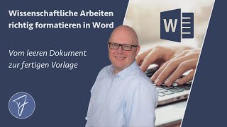 Wissenschaftliche Arbeiten richtig formatieren in Word – vom leeren Dokument zur fertigen Vorlage [upl. by Eimaj]