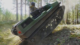 Little tank New tracked ATV Tinger S500 [upl. by Girand]