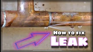 The CORRECT Way To Fix A Leaking Joint UNSOLDERING  WSHH   OLDMAN [upl. by Eeram774]