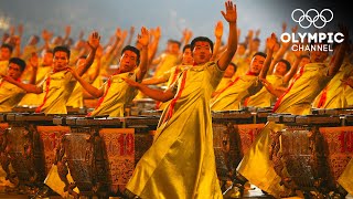 The sound of 2008 people drumming to the same beat  Opening Ceremony Beijing 2008 [upl. by Enyaz]