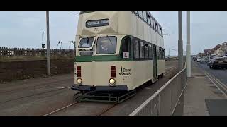 Blackpool heritage tram [upl. by Nniw17]