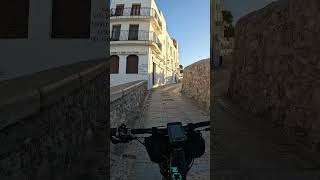 Mtb turismo Castillo de Peñiscola castle mtb bikers viralvideo viralshorts bike cycling [upl. by Raseda]