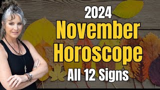 NOVEMBER ASTROLOGY HOROSCOPES 2024 [upl. by Inaniel336]