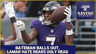 Rashod Bateman balls out continues major momentum at practice as Lamar Jackson hate rears ugly head [upl. by Liryc]