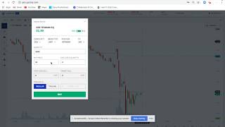 Trading Using OCO order type in UPSTOX [upl. by Ellenwahs]