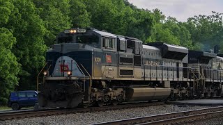 Two heritage units in a day  3 trains [upl. by Ahteral40]