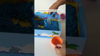 Minimundo marino🩵busca y encuentra en el mar playfoam minimundo sensorial juegolibre [upl. by Abagael]